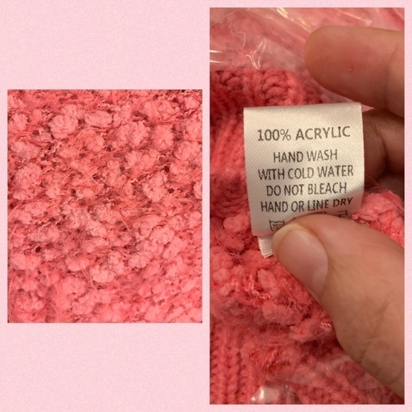 Plus Size Dolman Soft Hairy Popcorn Sweater - Picture 6 of 6